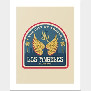 Vintage Los Angeles Print Posters and Art